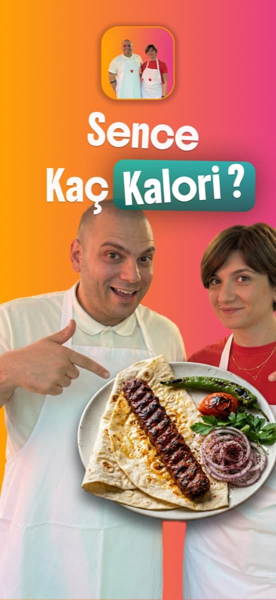Bizim Kitchen tanıtım görseli: Sence kaç kalori? Adana kebap tabağıyla kalori tahmini
